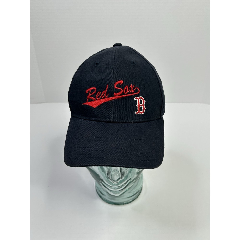 Boston Red Sox MLB Hat Cap Genuine Merchandise Kids Size Strapback Blue Flaws